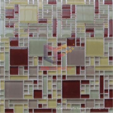 Mixed Size Crystal Mosaic Tile (CFC290)